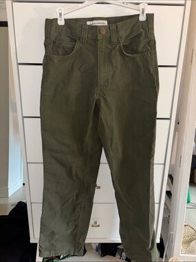 New Men’s Amazon Essentials Green Cargo Pants